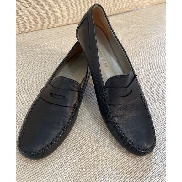 Robert Zur Sven Driving Mocs, Black Glove, Amazingly Soft Leather, Men's 12 4A - Picture 1 of 10